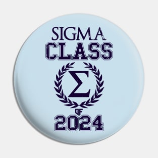 Sigma Class Of 2024 Senior Class Graduation Gift Pin