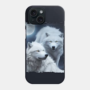 The night of the white wolves Phone Case