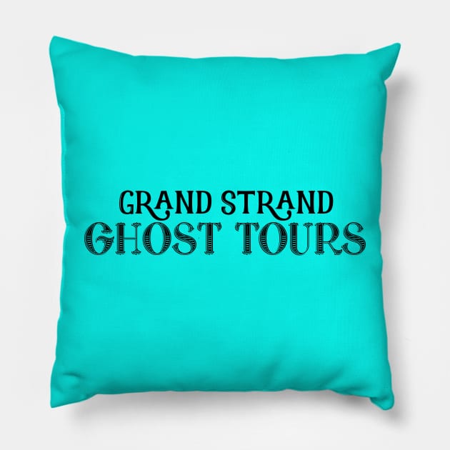 Grand Strand Ghost Tours Pillow by Martin & Brice