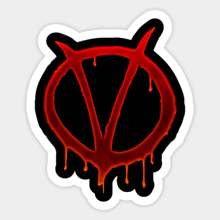 V For Vendetta Stickers Teepublic