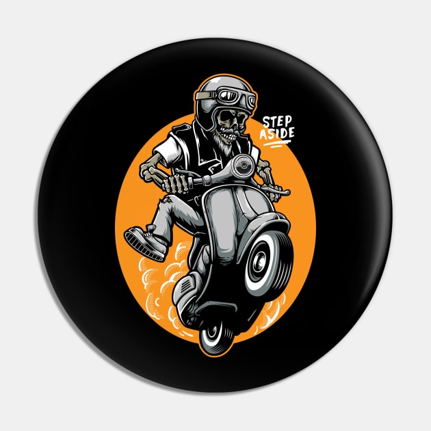 bones scooter Pin by cithu09