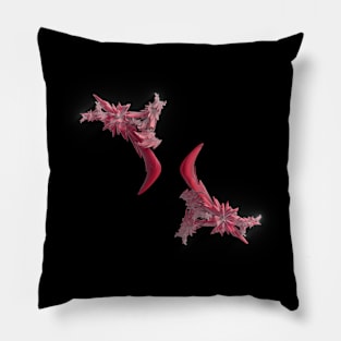 Pink Fractal Pillow