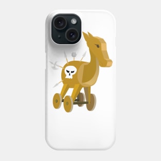 Trojan horse - not so seriously illustrated Phone Case