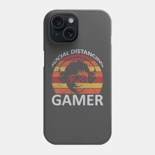 Social Distancing Gamer Phone Case