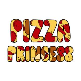 Pepperoni Pizza Princess T-Shirt