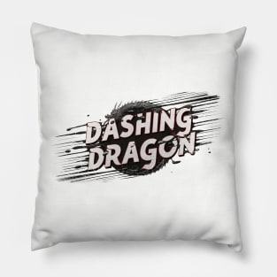 Dashing Dragon - DoorDasher Pillow