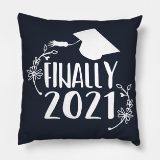 Finally 2021, white Pillow