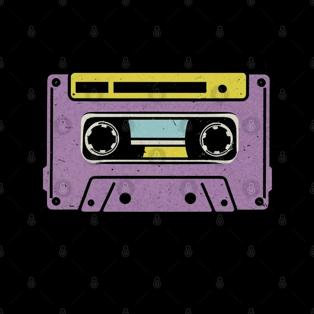 cassette Tape retro by Aldrvnd