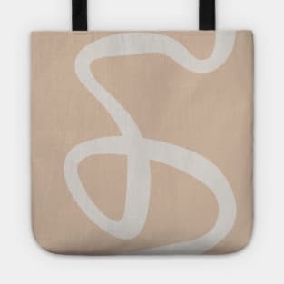 Mid century Abstract Lines Tote