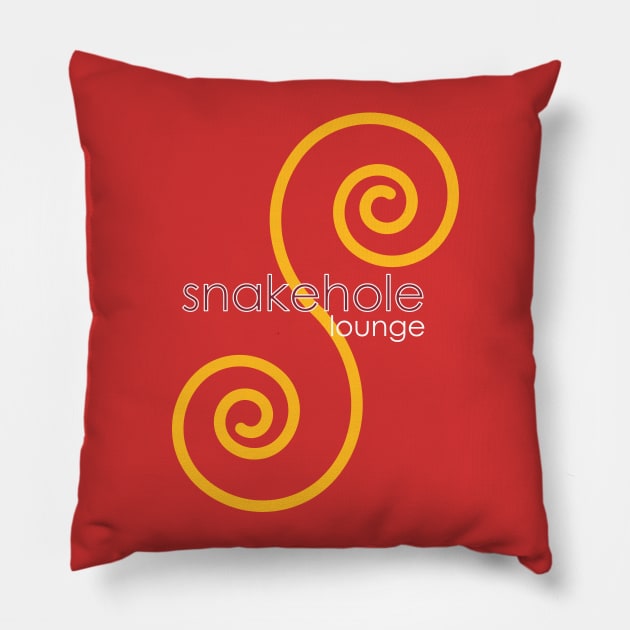 Snakehole Lounge Pillow by fashionsforfans