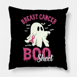 Breast Cancer Is Boo Sheet Pillow