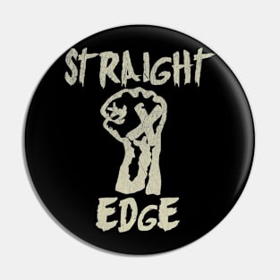 Straight edge Vintage Pin