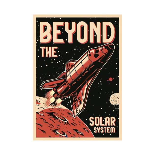 Beyond the solar system t-shirts, hoodie, bags, hats, mugs, sticker by MIDALE