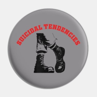 Boots suicidal Tendencies Pin