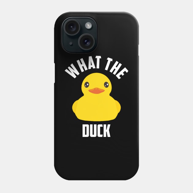 What The Duck Phone Case by Animalloova