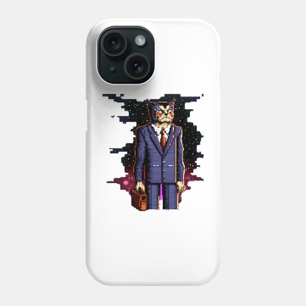 G-Cat Phone Case by Pixel-Eye