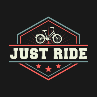 JUST RIDE RETRO BIKE CLUB T-Shirt