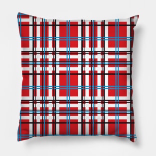 Clan Geometric Tartan,Checkered Pillow