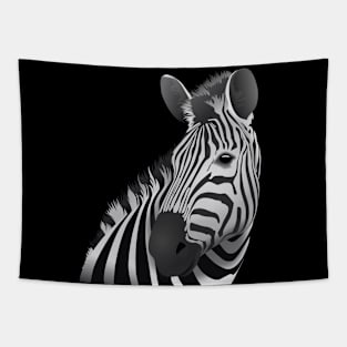 Zebra head Tapestry