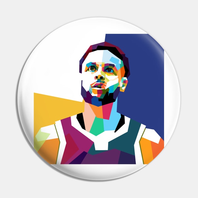 Stephen Curry WPAP Pin by awangwidyatama