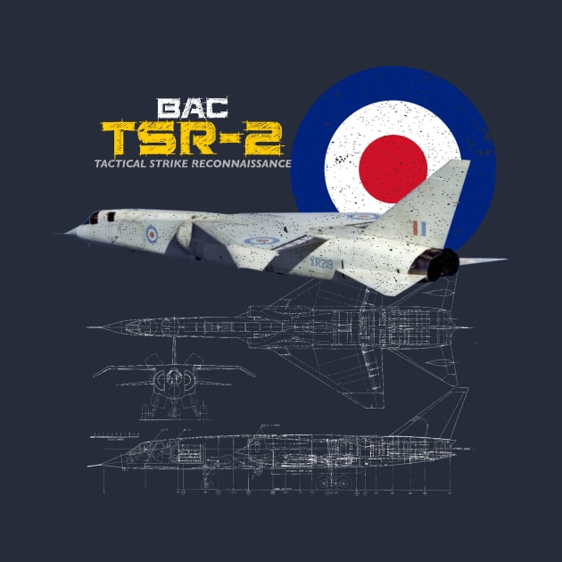 British BAC TSR-2 (dark) by NorthAngle