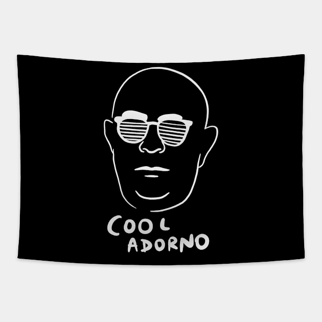 Cool Theodor Adorno Tapestry by isstgeschichte