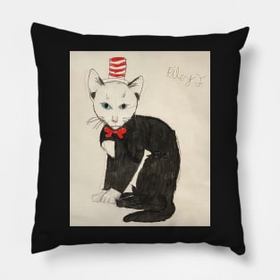 Cat in a Hat by Riley Pillow