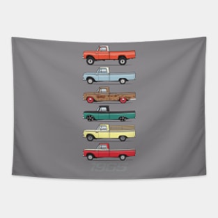 Six Other Trucks Tapestry