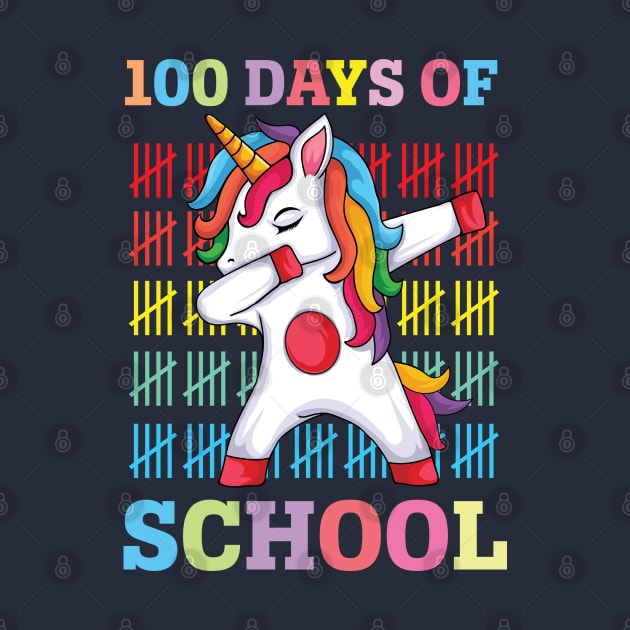 100 Days of School - Fantastic Unicorn Student by Pop Cult Store