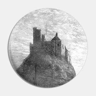 Medieval castle Pin