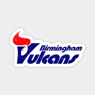 Defunct - Birmingham Vulcans Football WFL Magnet