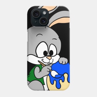 Gray slappy painted an Easter egg Phone Case