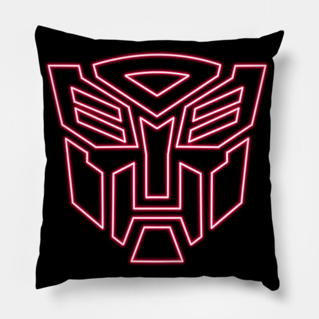 Autobot logo Pillow by AlanSchell76