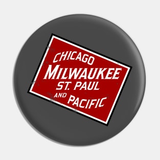 The Milwaukee Road system Pin