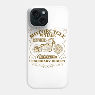 Legendary riders. Iron wheels. Phone Case