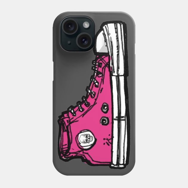 Skull Chuck Phone Case by enoogs