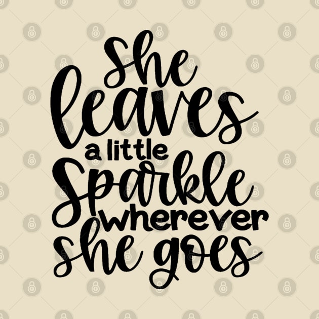 She Leave's A Little Sparkle by lombokwetan
