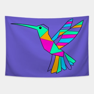 Tropical Hummingbird Tapestry