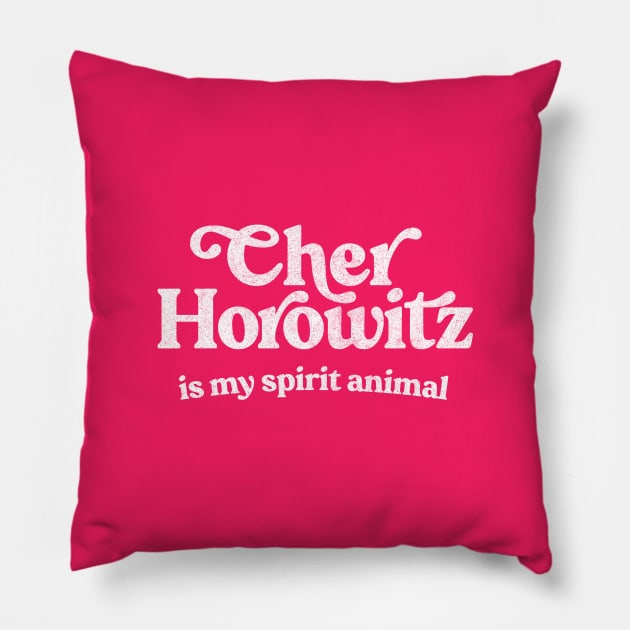 Cher Horowitz Is My Spirit Animal / Clueless Pillow by DankFutura