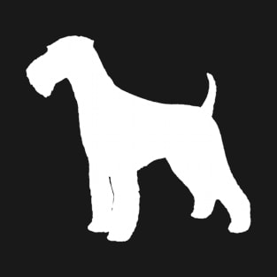 Airedale Terrier Dog Breed Silhouette T-Shirt