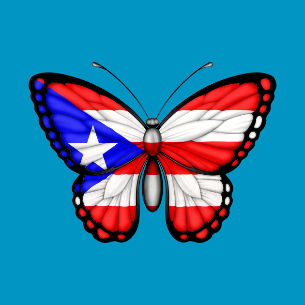 puerto rican flag butterfly puerto rico t shirt teepublic