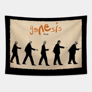 Genesis' Duke - Wear the Elegance of the Band on This T-Shirt Tapestry