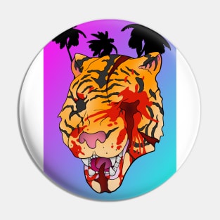 TIGER BLOOD MASK Pin