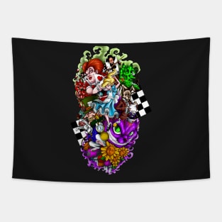 Alice in wonderland Tapestry