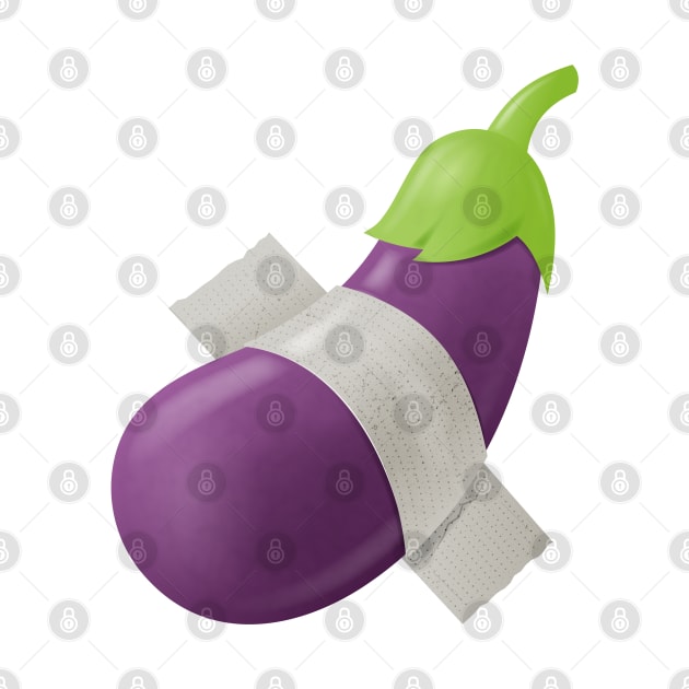 Duct Tape Eggplant by zoljo