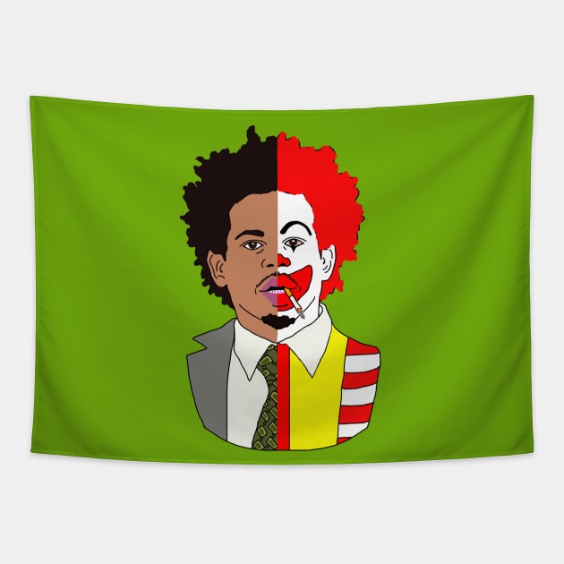 Eric Andre and the Boss Tapestry by Lydia's Green Light Closet 