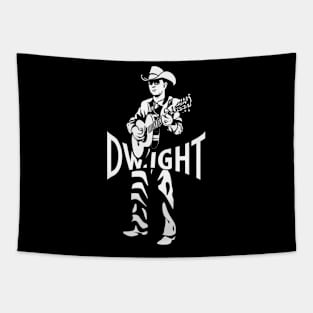 Dwight Yoakam Playing Guitar Tapestry