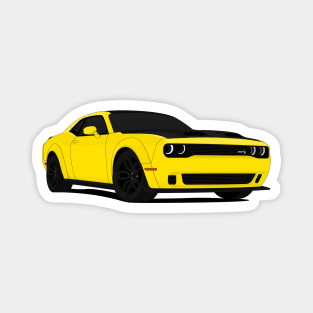 HELLCAT YELLOW Magnet