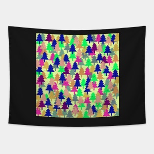 Colorful fir pattern II Tapestry