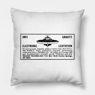 Anti Gravity Electronic Levitation / UFOlogy Flying Saucer Fan Pillow